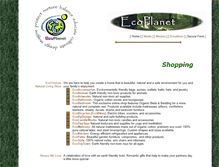 Tablet Screenshot of ecoplanet.com